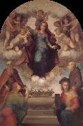 Andrea del Sarto, Angel around Virgin Mary